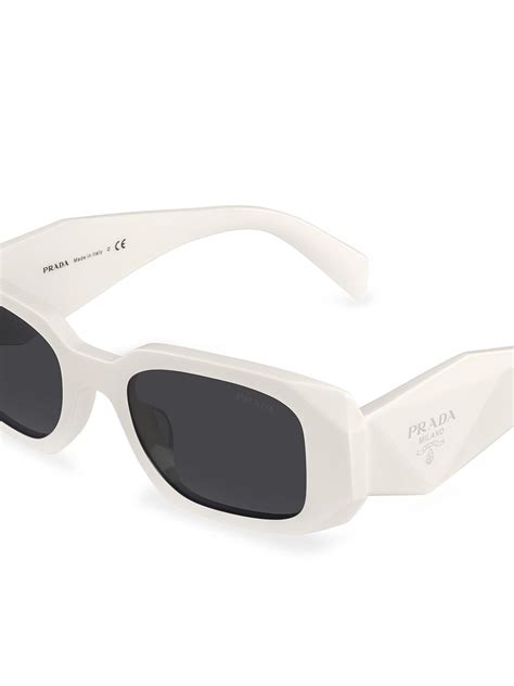 white prada glasses|clear prada glasses.